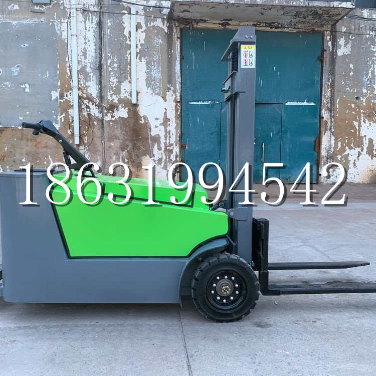 天津小型电动叉车1吨2吨步行站驾式电瓶堆高充电装卸车液压升降车铲车
